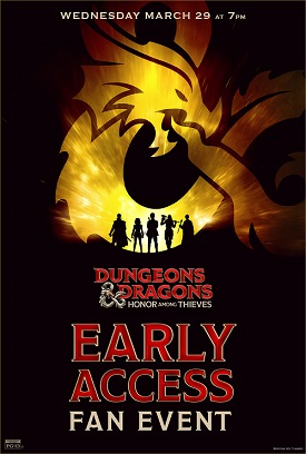 Dungeons & Dragons: Early Access Fan Event Poster