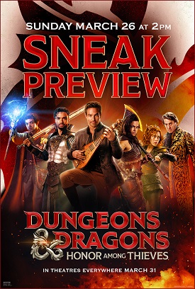 Dungeons & Dragons: Sneak Preview Poster