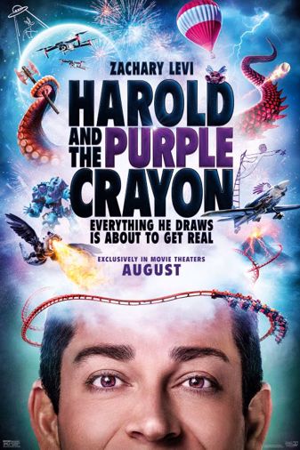 Harold and the Purple Crayon Poster