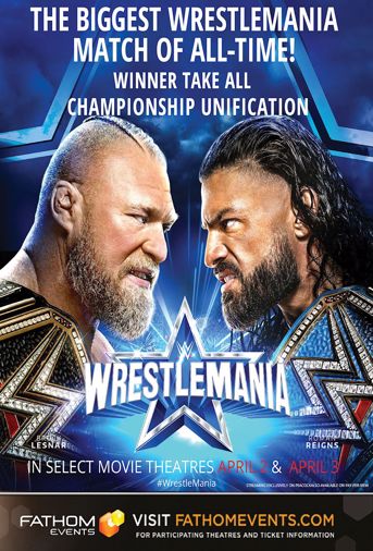 WWE Wrestlemania 38 - Night 1 Poster