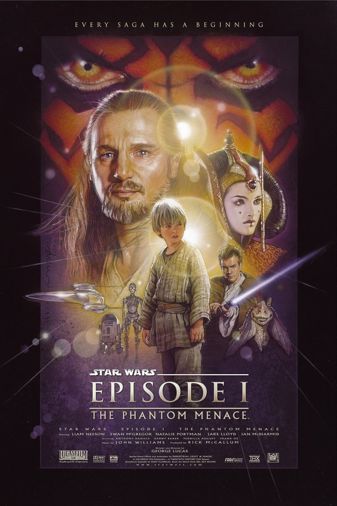 Star Wars Episode 1: The Phantom Menace 25th Anniv Poster