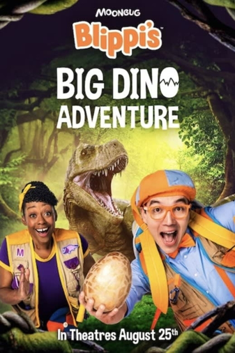 Blippi's Big Dino Adventure Poster