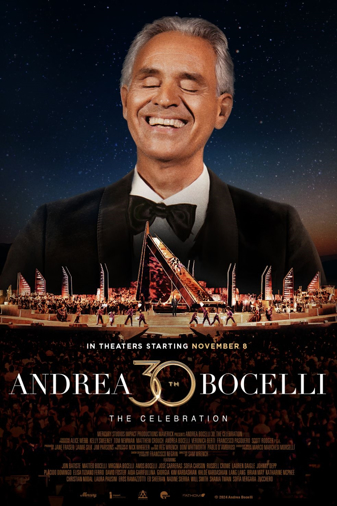 Andrea Bocelli 30: The Celebration Poster